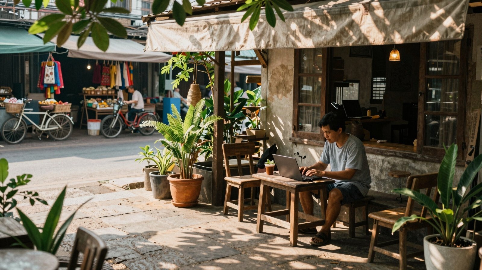 digital nomad lifestyle thriving